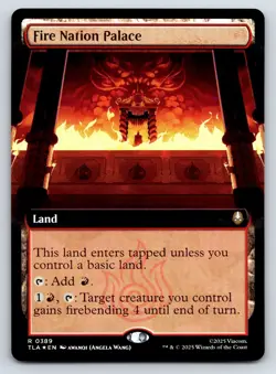 Fire Nation Palace (Extended Art) FOIL R Avatar: The Last Airbender 389 NM - Image 1