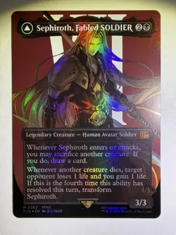 Sephiroth, Fabled SOLDIER (Borderless) #382 *Foil* (NM) - FINAL FANTASY - Image 1
