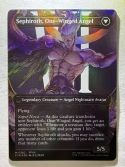 Sephiroth, Fabled SOLDIER (Borderless) #382 *Foil* (NM) - FINAL FANTASY - Image 4
