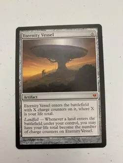 1x MTG Eternity Vessel Zendikar Rare (LP) - Image 1