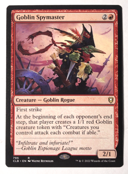 Goblin Spymaster 795 Commander Legends Baldur's Gate MTG Magic the Gathering NM - Image 1
