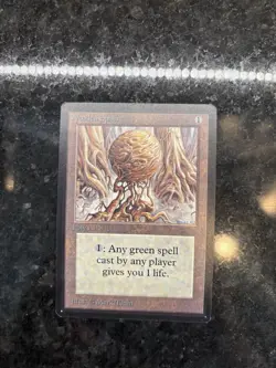 Magic the Gathering WOODEN SPHERE Beta MTG - Image 1