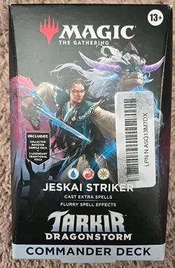 Magic: The Gathering Tarkir: Dragonstorm Commander Deck - Jeskai Multicolor - Image 1