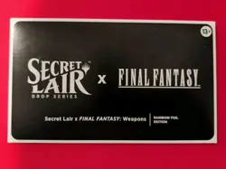 MTG Secret Lair x FINAL FANTASY: Weapons EN Rainbow Foil English NEW & SEALED - Image 1