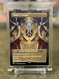 Xander's Lounge (Borderless) - RARE LAND #294 Streets New Capenna SNC Magic MTG - Image 1