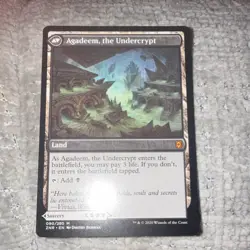 Magic: The Gathering Agadeem's Awakening Sorcery Land Zendikar Rising Mythic 90 - Image 1