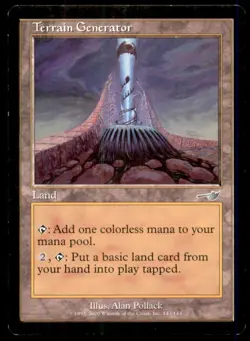 Terrain Generator LP Light Play Nemesis MTG [12074] - Image 1