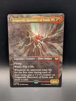 MTG - Valgavoth, Harrower of Souls - BORDERLESS - Legendary Creature - DSC #6 - Image 1