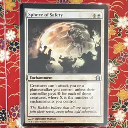 Sphere of Safety Magic: The Gathering 2012 Enchantment Regular - Image 1