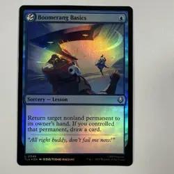 Magic The Gathering Mtg Foil Boomerang Basics Avatar Near Mint - Image 1