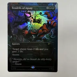 Magic The Gathering Mtg Foil Tendrils Of Agony Venom Secret Lair Near Mint Rare - Image 1