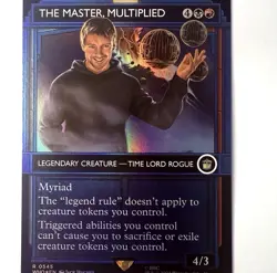 The Master, Multiplied Foil – MTG Doctor Who Rare (#146) - Near Mint - Geeksome - Image 1