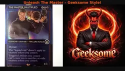 The Master, Multiplied Foil – MTG Doctor Who Rare (#146) - Near Mint - Geeksome - Image 2