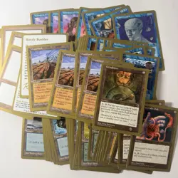1998 MTG World Championship Deck – Randy Buehler Draw‑Go – Gold - No Box - Rare - Image 1