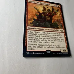 Magic The Gathering Mtg Muxus, Goblin Grandee Jumpstart Foundations 25 Rare - Image 2