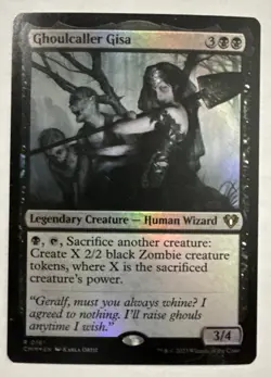 Ghoulcaller Gisa Commander Masters Foil - Image 1