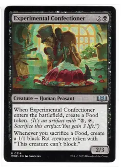 MTG Experimental Confectioner - Wilds of Eldraine (WOT) Regular Near Mint - Image 1