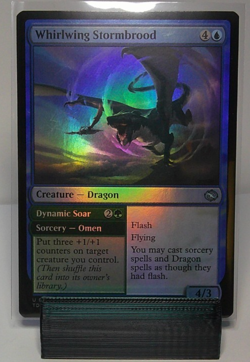 Whirlwing Stormbrood Tarkir: Dragonstorm Foil MTG - Image 1