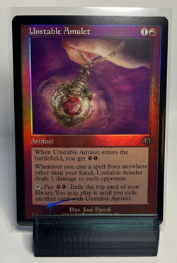 Unstable Amulet (Retro Frame) Modern Horizons 3 Foil MTG - Image 1