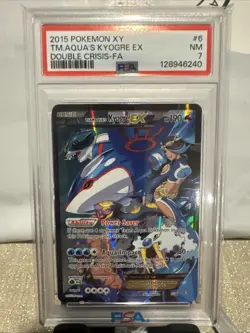 Team Aqua's Kyogre EX 6/34 Double Crisis Holo - Image 1