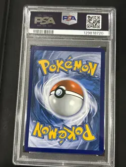 2015 POKEMON XY DOUBLE CRISIS #6 FULL ART/TEAM AQUA'S KYOGRE EX PSA 7 - Image 3