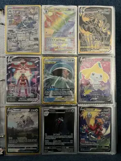 Pokemon TCG Pokemon Card Binder | 117 Rare And Better | Ex,V,Vmax,Vstar,Full art - Image 1