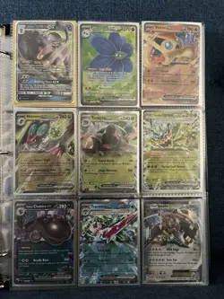 Pokemon TCG Pokemon Card Binder | 117 Rare And Better | Ex,V,Vmax,Vstar,Full art - Image 3