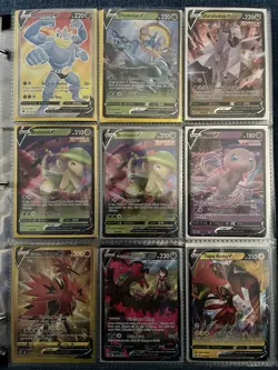 Pokemon TCG Pokemon Card Binder | 117 Rare And Better | Ex,V,Vmax,Vstar,Full art - Image 5