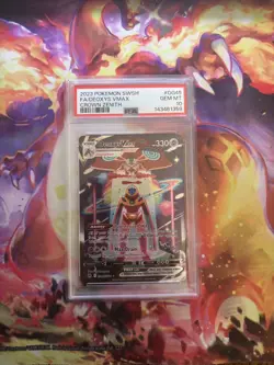 2023 POKEMON SWSH CROWN ZENITH FA/DEOXYS VMAX #GG45 PSA 10 - Image 1