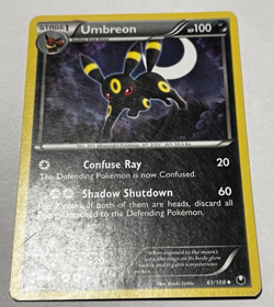 Umbreon 61/108 Pokemon Card Dark Explorers 2012 MP - Image 2