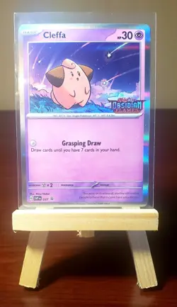 ☄ Pokemon TCG ☄ Cleffa - SVP037 | SVP Black Star Promos (Prerelease) NM - Image 1