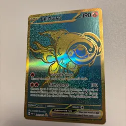 Pokemon - Chi-Yu ex - 241/091 - SV: Paldean Fates - Holo - Hyper Rare NM - Image 2