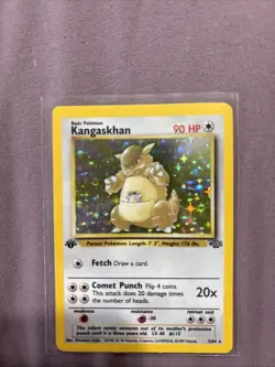 Pokemon TCG Jungle 1999 Kangaskhan Holo 1st Edition - Image 4