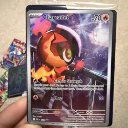 Pokemon Phantasmal Flames Bulk Bundle including Charcadet promo and Sleeve - Image 3