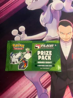 POKEMON PLAY! PRIZE PACK SERIES 8 SEALED PROMO TOURNAMENT ONE PACK - Image 1