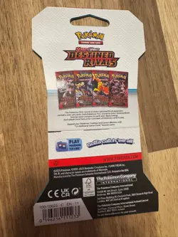 Pokemon TCG Scarlet & Violet Destined Rivals Booster Sleeved Booster Packs X 10 - Image 2