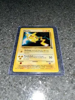 (SW) Pokemon TCG Pikachu #25 Black Star Promo - 1999 - WB The First Movie - Image 3