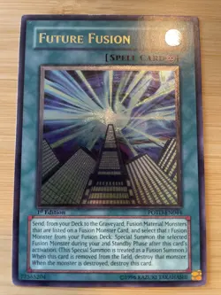 Yu-Gi-Oh Future Fusion Ultimate Rare POTD-EN044 1st edition LP - Image 1