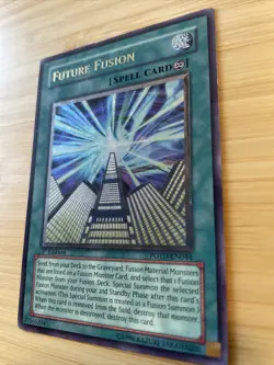 Yu-Gi-Oh Future Fusion Ultimate Rare POTD-EN044 1st edition LP - Image 3