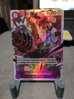Charlotte Katakuri SR OP11-067 A Fist of Divine Speed One Piece English - Image 1