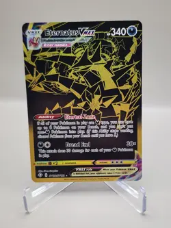 Pokemon TCG Eternatus VMAX Shining Fates SV122/SV122 Holo Shiny Holo Rare NM - Image 1