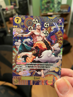 ONE PIECE Enel SP OP05-100 Awakening Of The New Era ONE PIECE English FOIL NN - Image 3