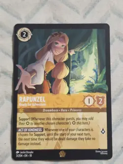 Disney Lorcana Rapunzel Ready For Adventure Whispers In The Well 3/204 - Image 2