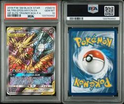 PSA 10 GEM MINT 2019 POKEMON SM PROMO MOLTRES ZAPDOS ARTICUNO GX FULL ART SM210 - Image 1