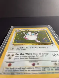 Pokemon TCG Wigglytuff Holo Rare Card 19/130 Base Set 2 Unlimited Vintage - Image 5
