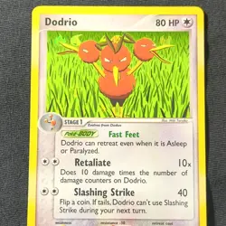 Pokemon TCG, EX Hidden Legends 2 Card Lot Doduo Dodrio Holo 2004 NM - Image 2