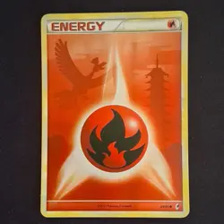 Pokemon TCG Fire Energy 89/95 Call of Legends Ho-Oh Full Art Holo 2011 Card - Image 1