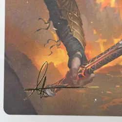 MTG - The Spear of Leonidas (04/20) Art Card Gold-Stamped Signature - Art Series - Image 2