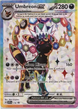 Umbreon ex - 176 Promo SV: Scarlet & Violet Promo Cards SVP 176 NM Holo - Image 1