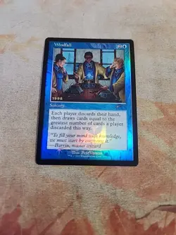 Windfall Foil 30th Anniversary Promo MTG LP - Image 1